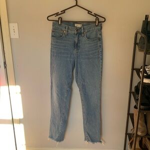 Madewell Vintage Straight Leg Jeans